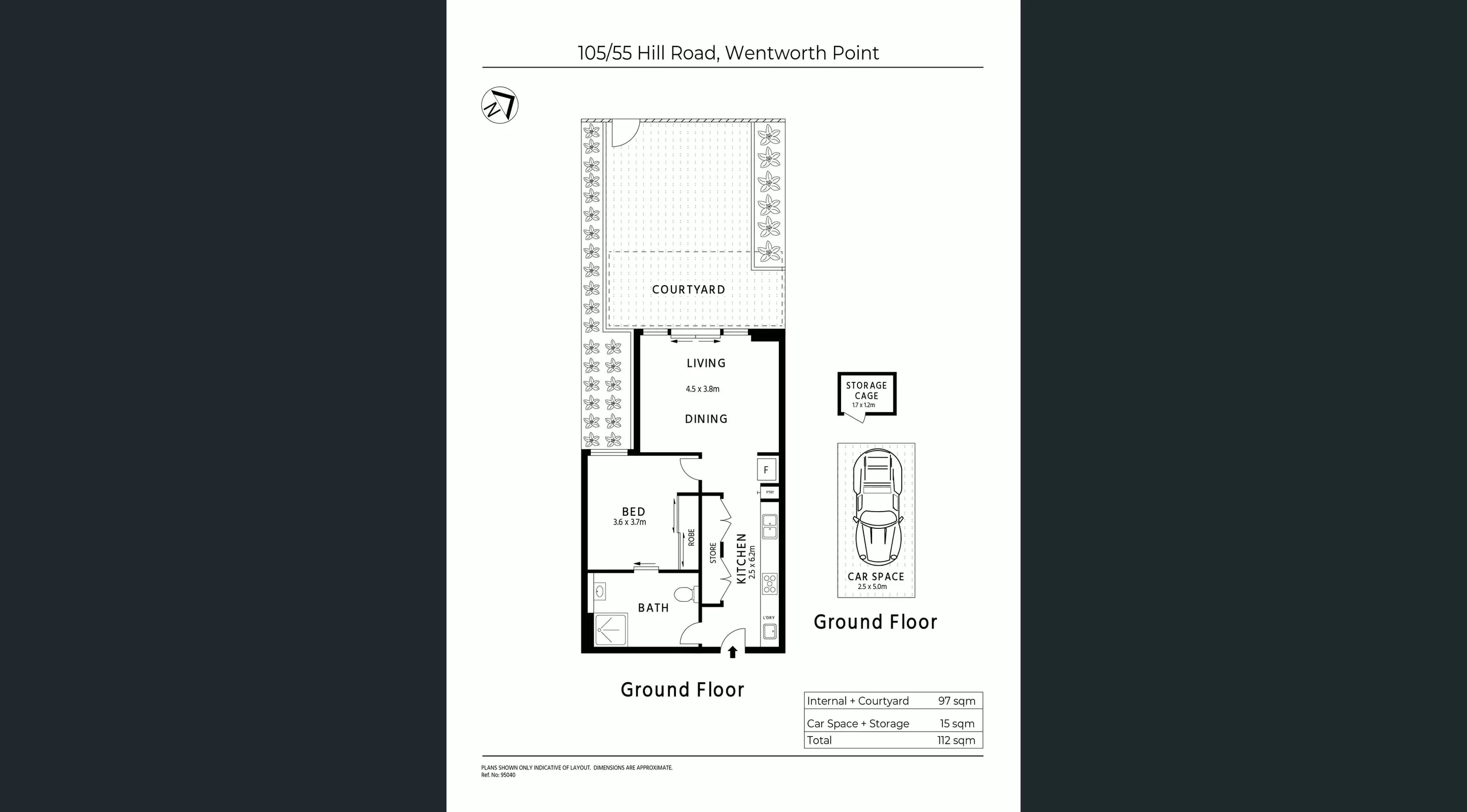 105/55 Hill Road, Wentworth Point Leased by Chidiac Realty - floorplan