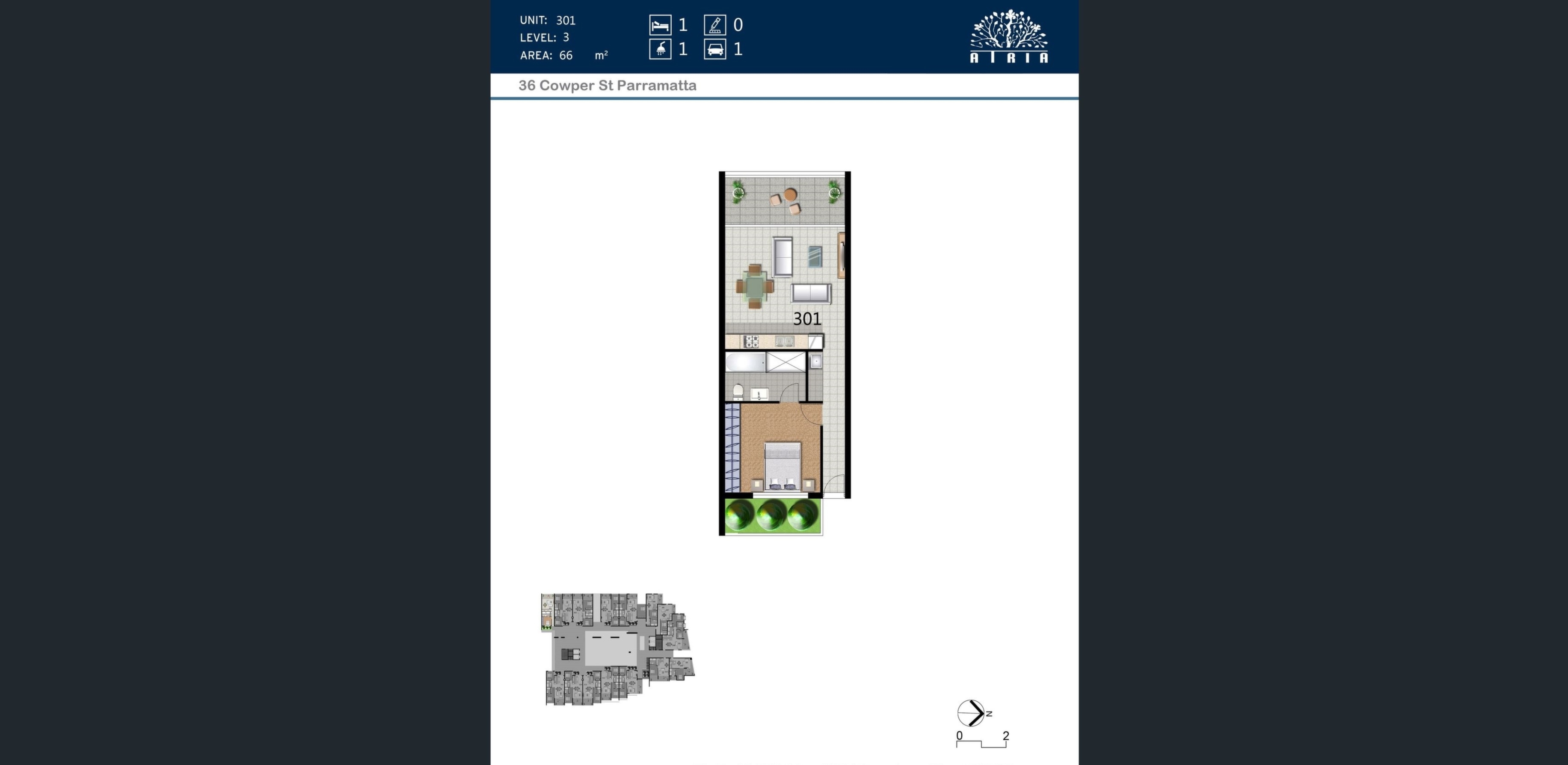 301/36-46 Cowper Street, Parramatta Leased by Chidiac Realty - floorplan