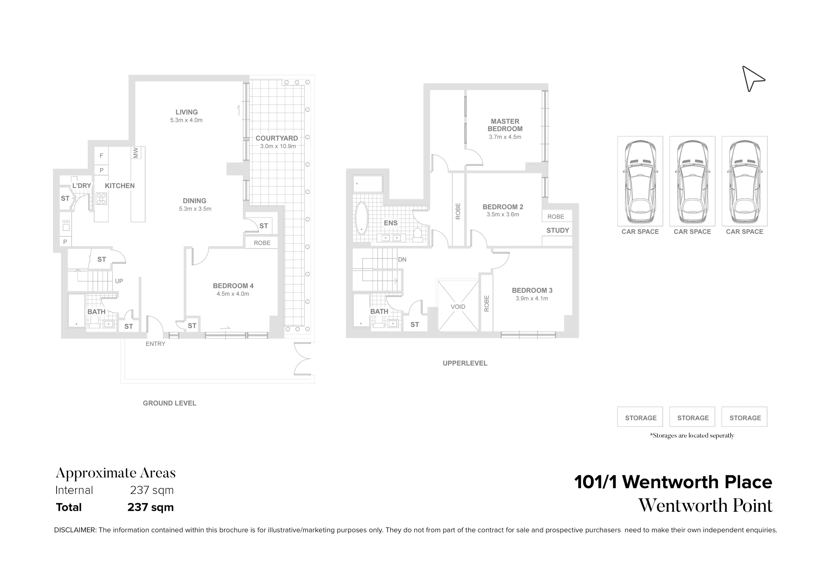 101/1 Wentworth Place, Wentworth Point Leased by Chidiac Realty - floorplan
