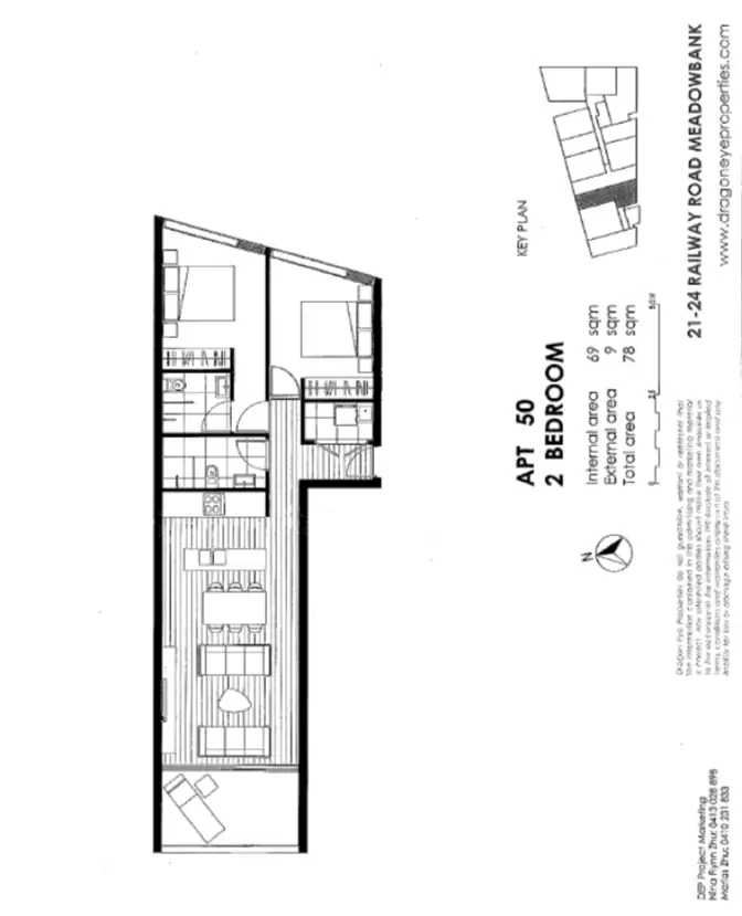 50/21 Bay Drive, Meadowbank Leased by Chidiac Realty - floorplan