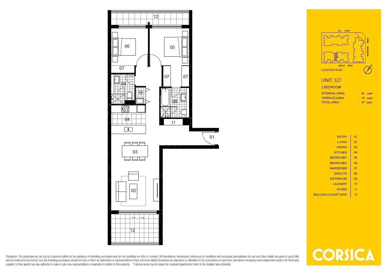 327/45 Amalfi Drive, Wentworth Point Leased by Chidiac Realty - floorplan