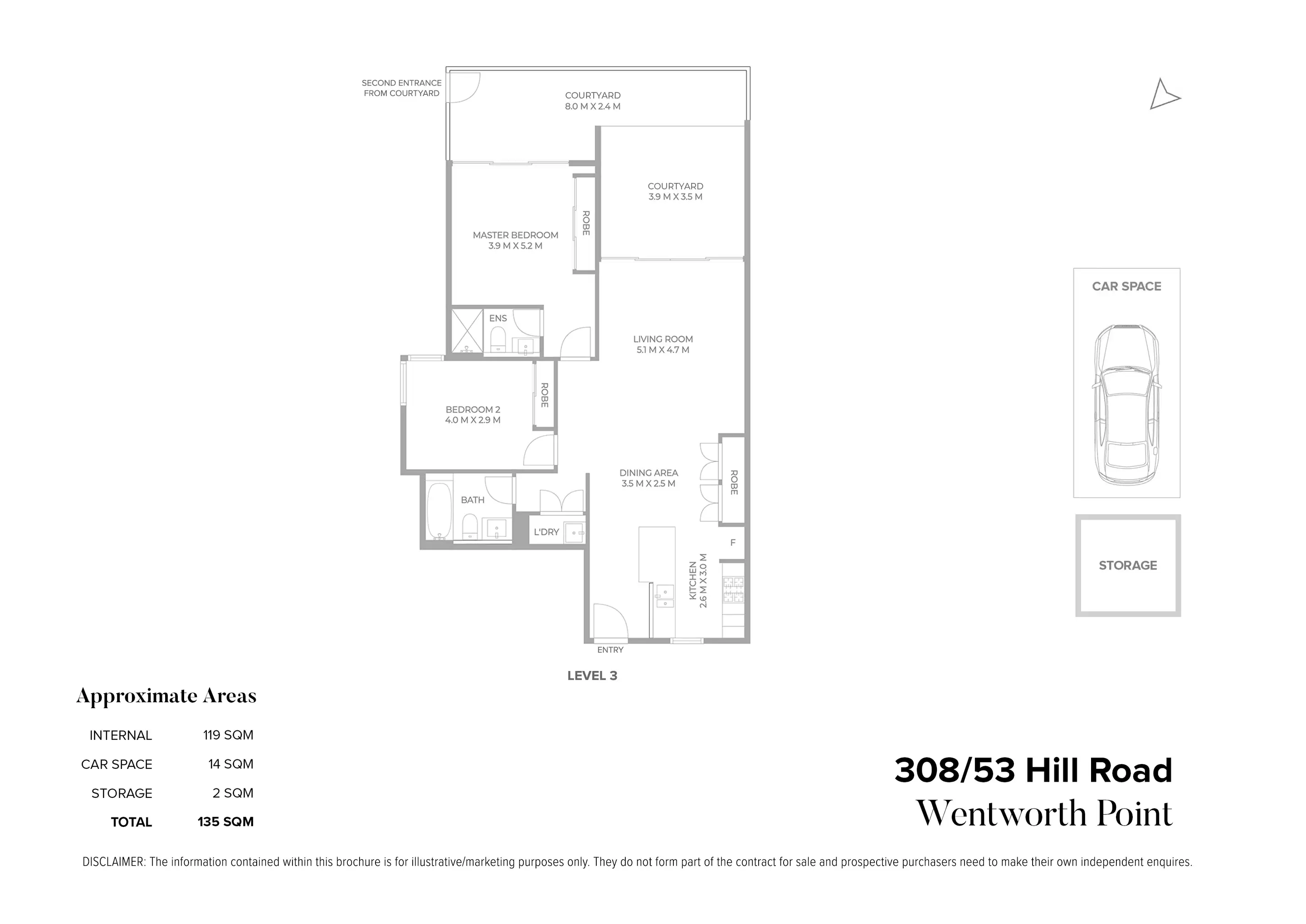 308/53 Hill Road, Wentworth Point Sold by Chidiac Realty - floorplan