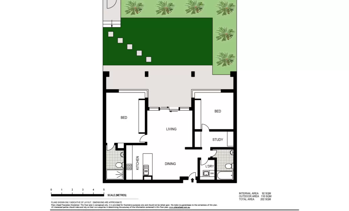 184/33 Hill Road, Wentworth Point Leased by Chidiac Realty - floorplan