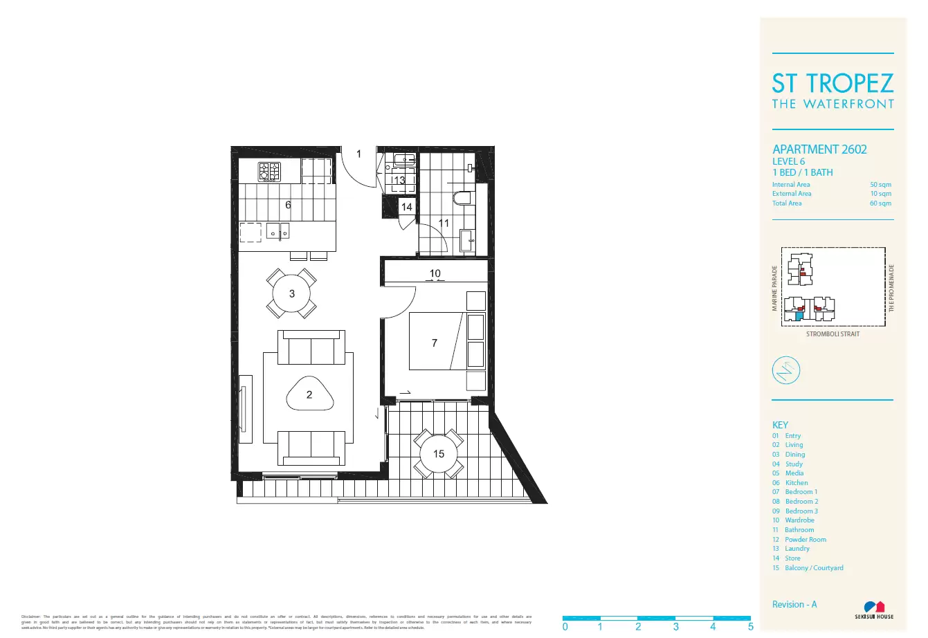 602/7 Stromboli Strait, Wentworth Point Leased by Chidiac Realty - floorplan