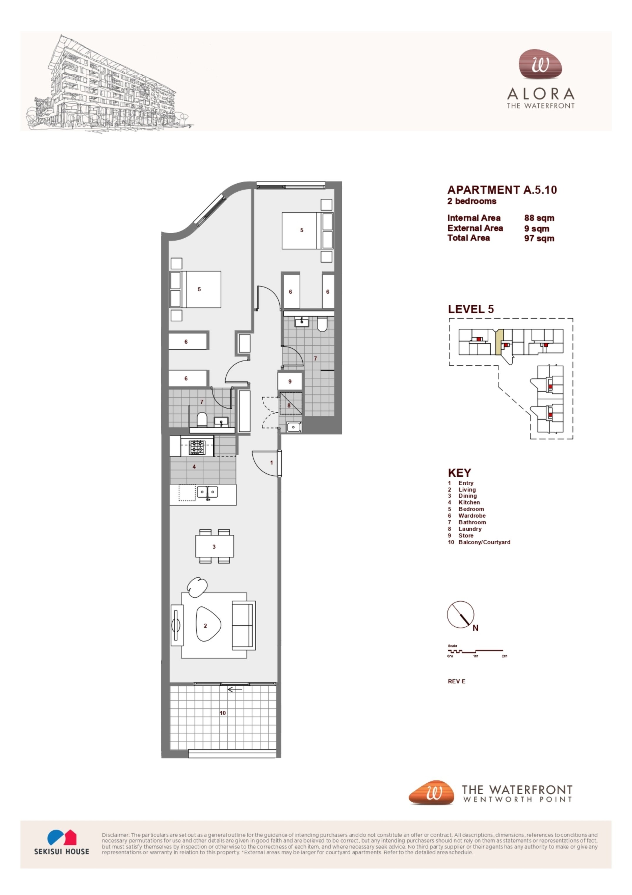 15 Baywater Drive, Wentworth Point Leased by Chidiac Realty - floorplan